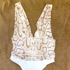 Snakeskin Bodysuit